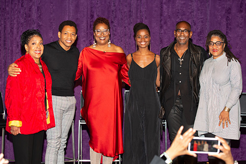 Black to Broadway Kickoff Event panelists