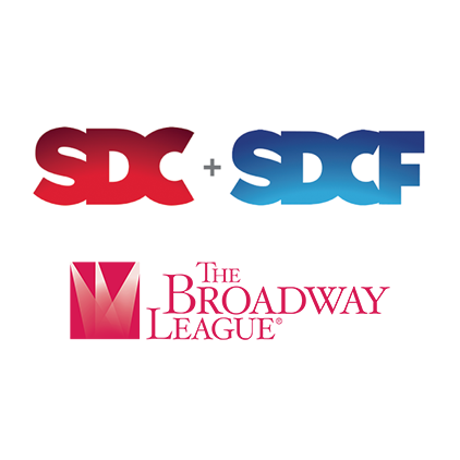 SDC and Broadway League logos